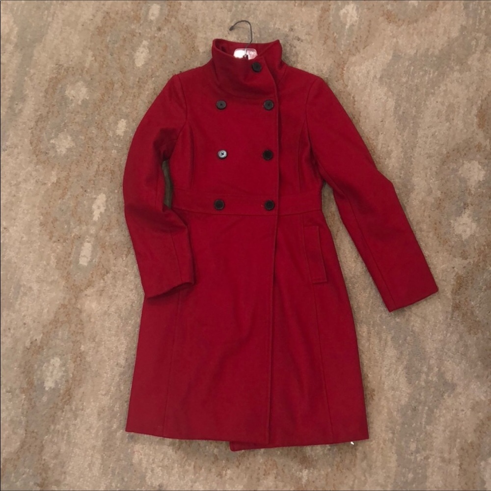 Red military Jacket
